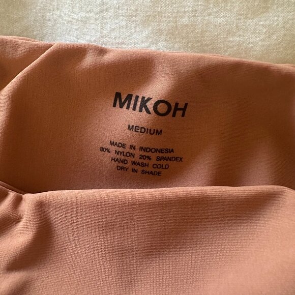 Mikoh Metal Ring Detailed Bottom in Honey M - Picture 3 of 4